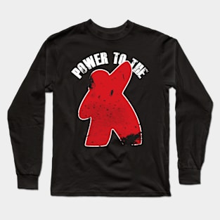 Power to the Meeple Long Sleeve T-Shirt